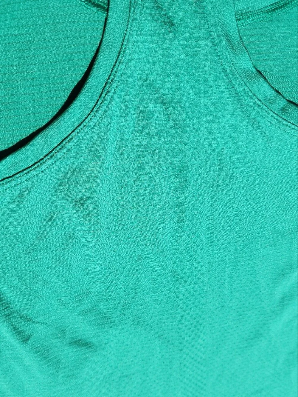 lululemon athletica Swiftly Tech Teal Green Racerback Fitness Tank Top sz 6